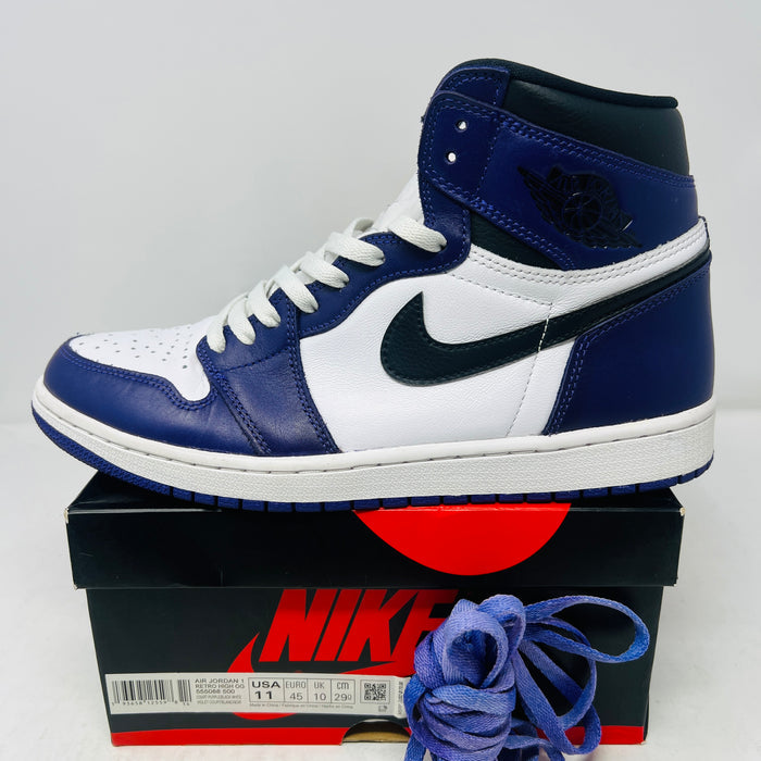 Jordan 1 Retro High Court Purple White