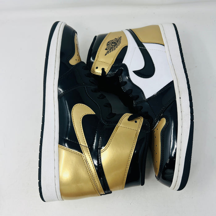 Jordan 1 Retro High NRG Patent Gold Toe