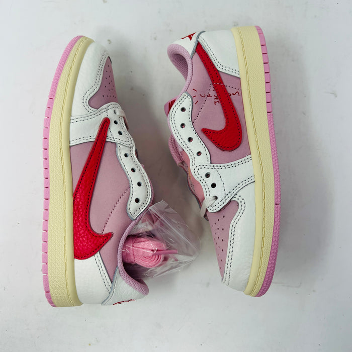 Jordan 1 Retro Low OG SP Travis Scott Sail Tropical Pink (PS)