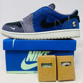 Jordan 1 Retro Low OG Zion Williamson Voodoo Alternate sneaker on Nike box with extra laces 2025 model