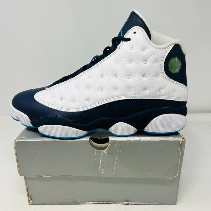 Jordan 13 Retro Obsidian Powder Blue White