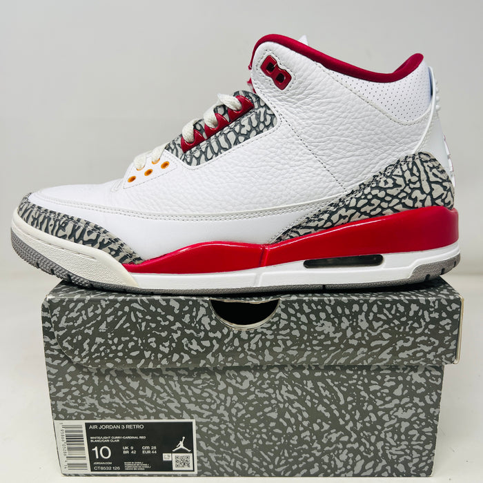 Jordan 3 Retro Cardinal Red