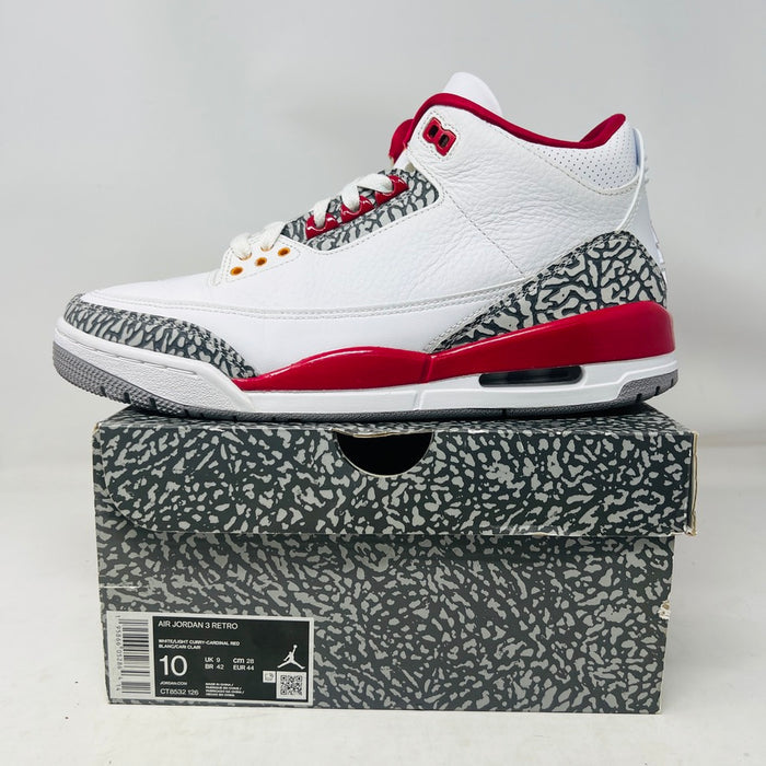 Jordan 3 Retro Cardinal Red