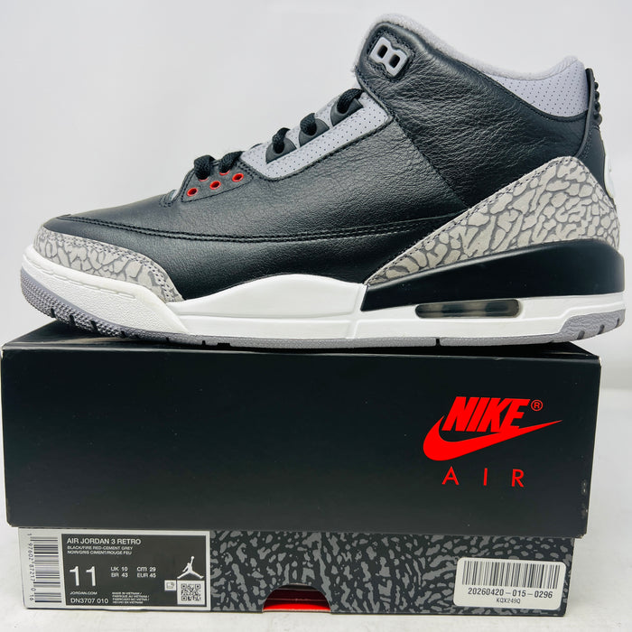 Jordan 3 Retro OG Black Cement (2024)
