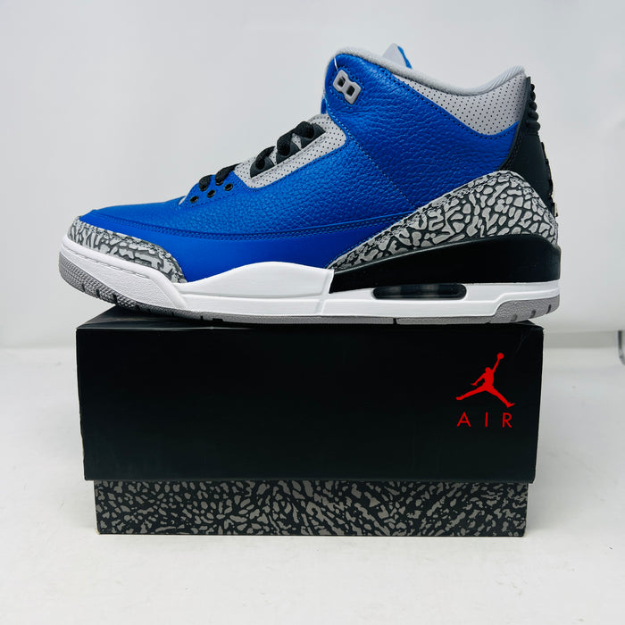 Jordan 3 Retro Varsity Royal Cement