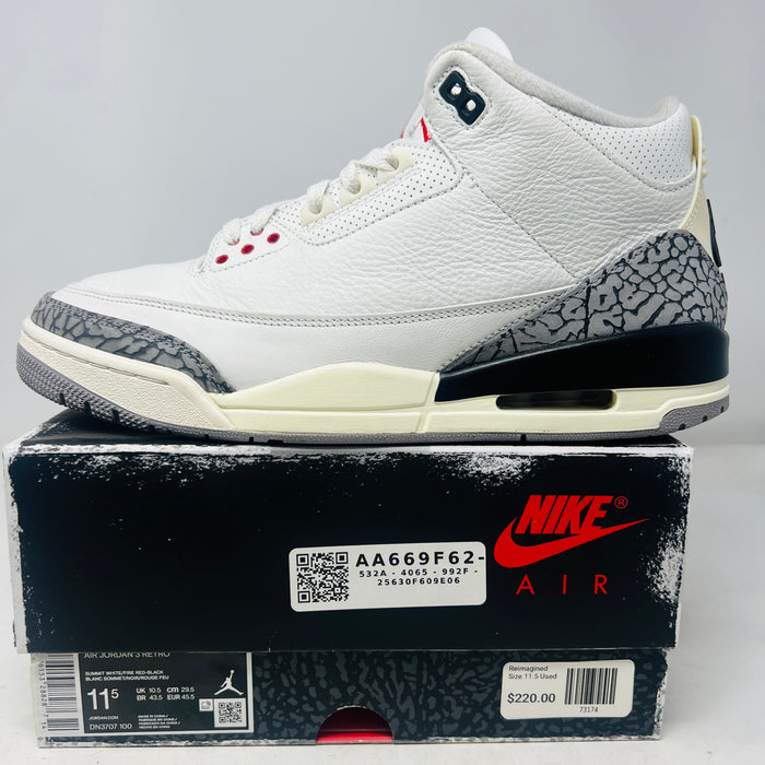 Jordan 3 Retro White Cement Reimagined