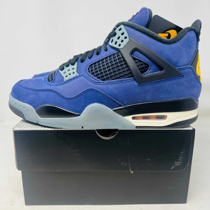 Jordan 4 Retro Lakers sneakers brand new 2026 with good box condition