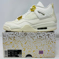 Jordan 4 Retro Metallic Gold (Women's)