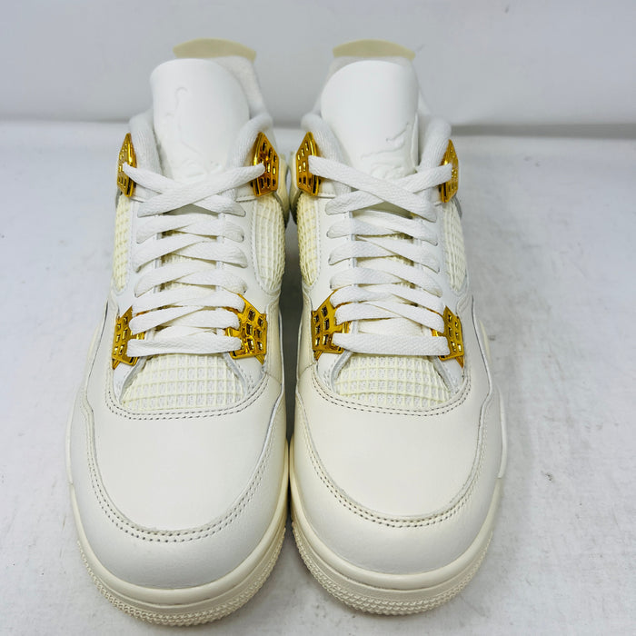 Jordan 4 Retro Metallic Gold (Women's)