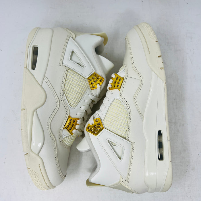 Jordan 4 Retro Metallic Gold (Women's)