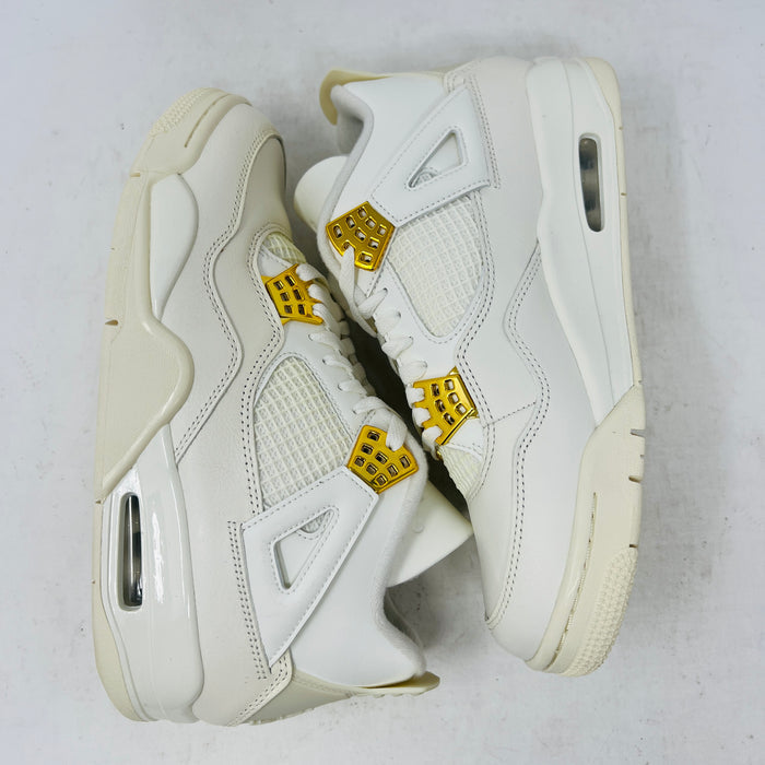 Jordan 4 Retro Metallic Gold (Women's)