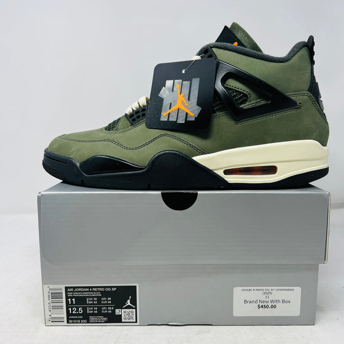 Jordan 4 Retro OG SP Undefeated (2025)