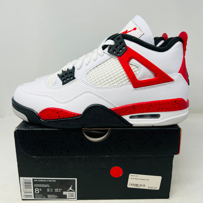 Jordan 4 Retro Red Cement