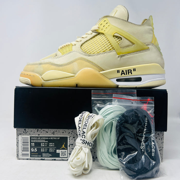Jordan 4 Retro Off-White Sail (Women's)