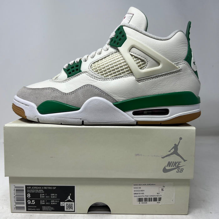 Jordan 4 Retro SB Pine Green