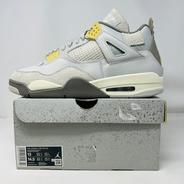 Jordan 4 Retro SE Craft Photon Dust