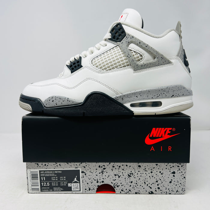 Jordan 4 Retro White Cement (2025)