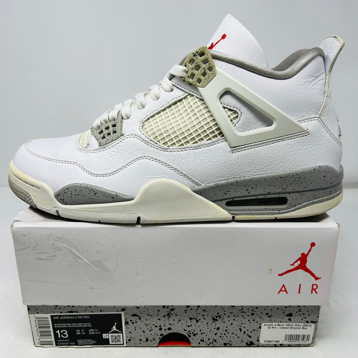 Jordan 4 Retro White Oreo (2021)