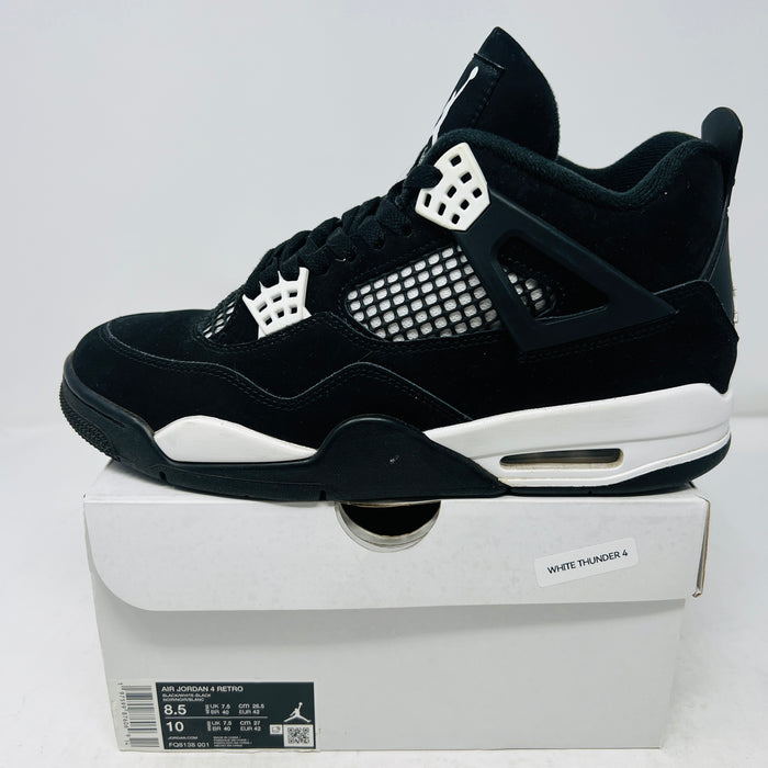 Jordan 4 Retro White Thunder
