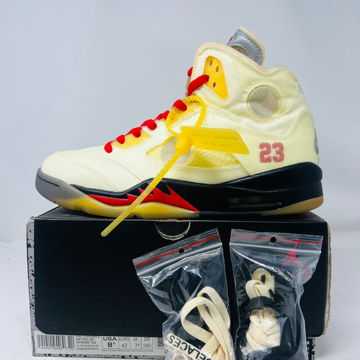 Jordan 5 Retro Off-White Sail