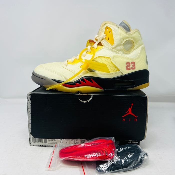 Jordan 5 Retro Off-White Sail