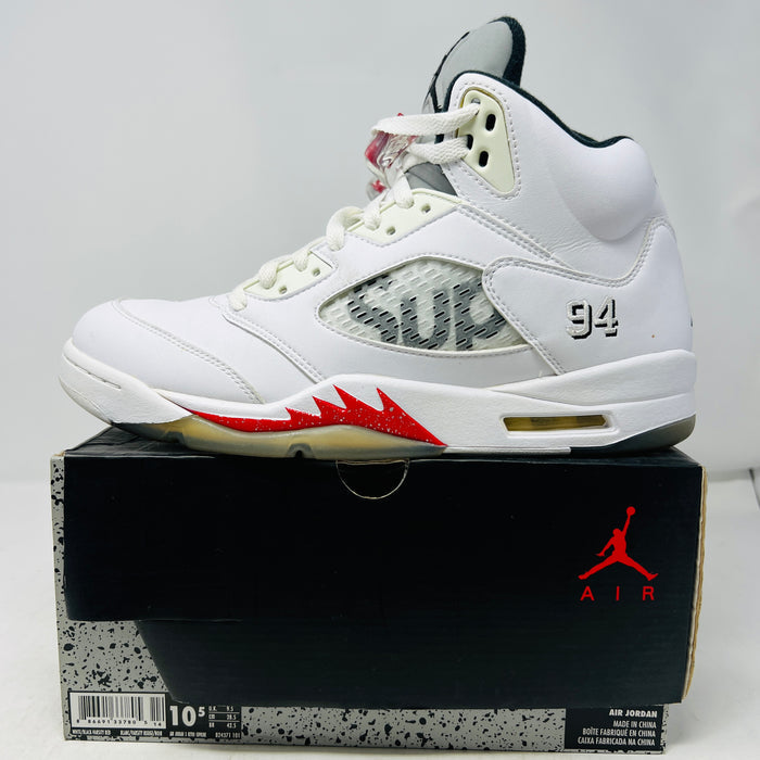 Jordan 5 Retro Supreme White