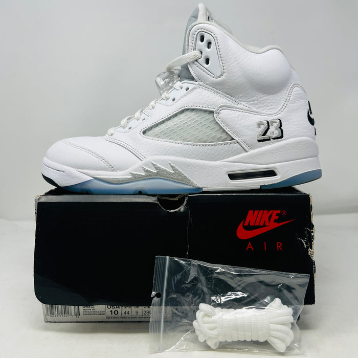Jordan 5 Retro White Metallic (2026)