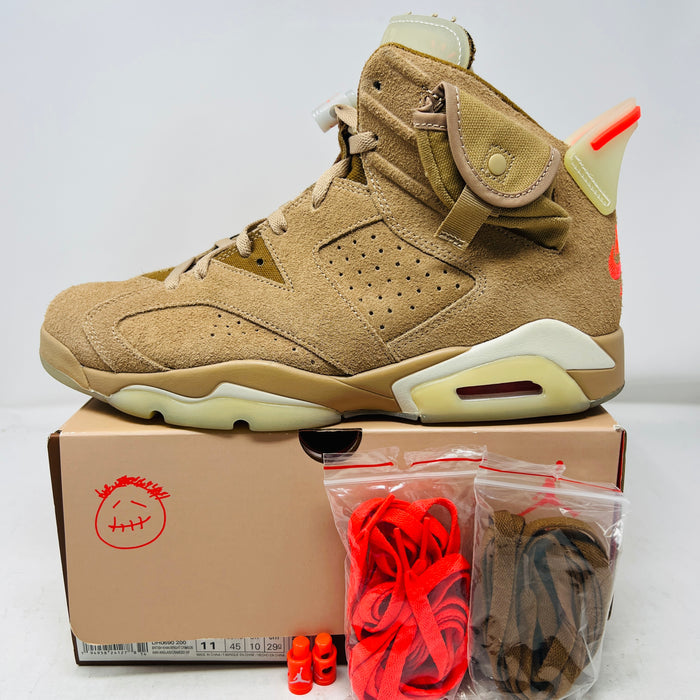 Jordan 6 Retro Travis Scott British Khaki