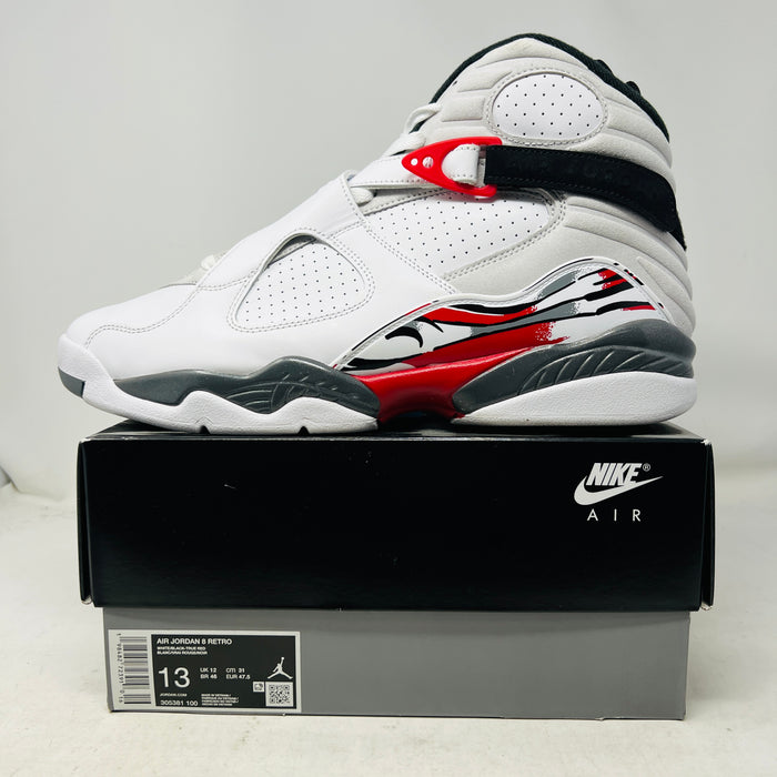Jordan 8 Retro White True Red (2025)