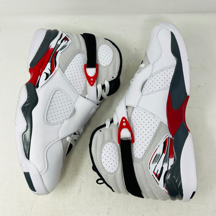 Jordan 8 Retro White True Red (2025)