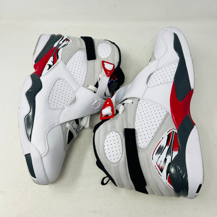 Jordan 8 Retro White True Red (2025)