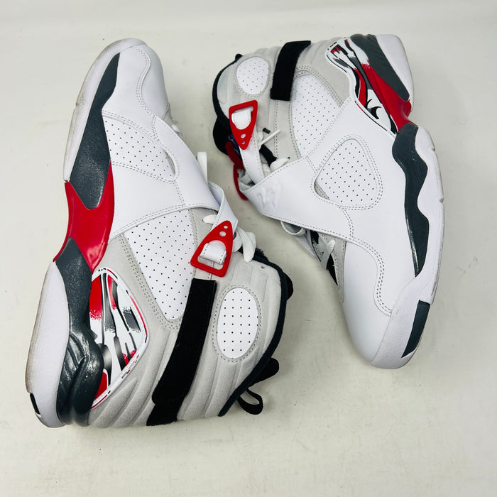 Jordan 8 Retro White True Red (2025)