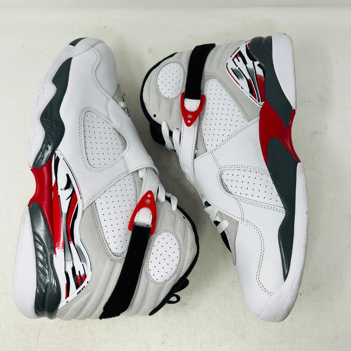 Jordan 8 Retro White True Red (2025)