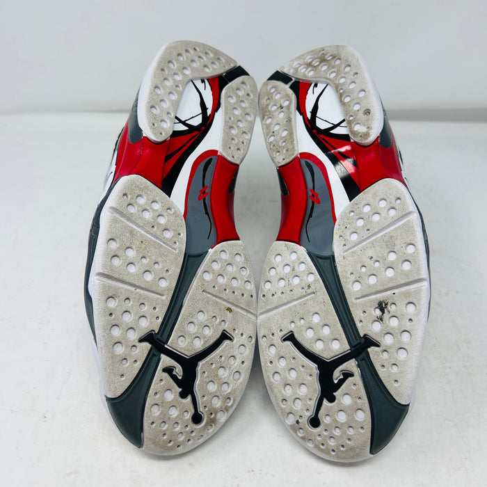 Jordan 8 Retro White True Red (2025)