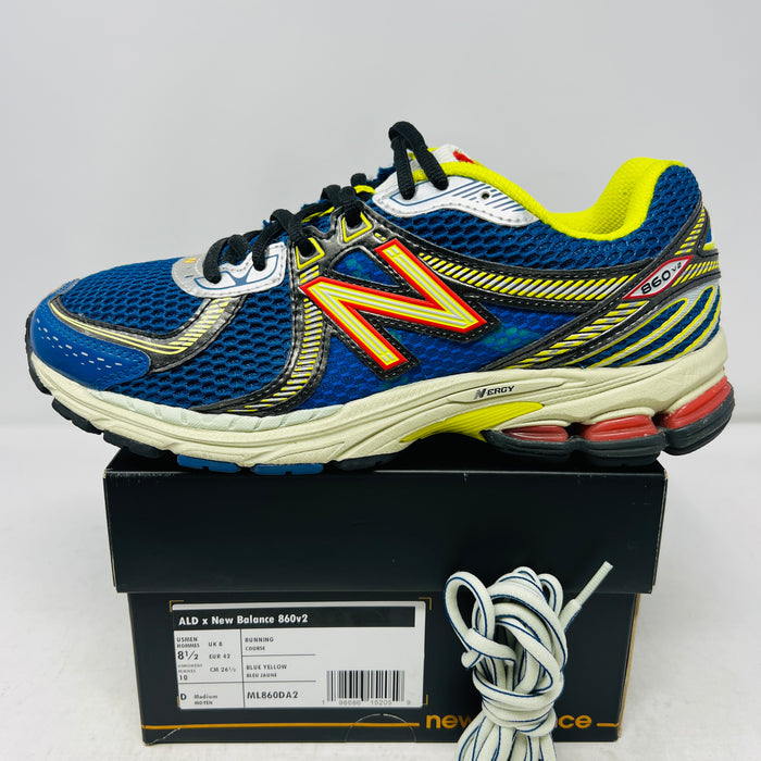 New Balance 860v2 Aimé Leon Dore Blue Yellow