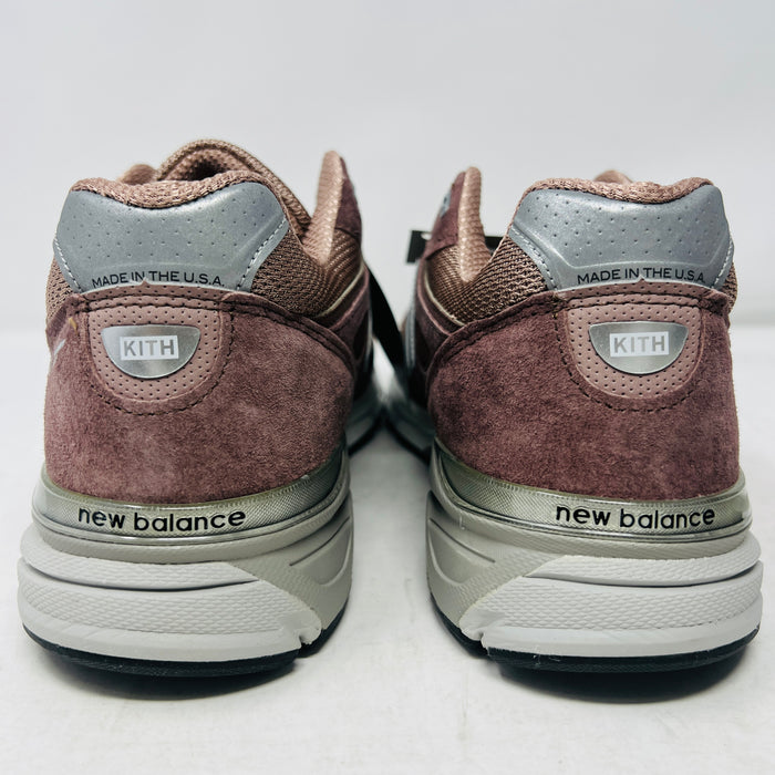 New Balance 990v4 MiUSA Kith Dusty Mauve