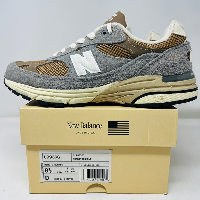 New Balance 993 Teddy Santis MiUSA Shadow Grey Driftwood