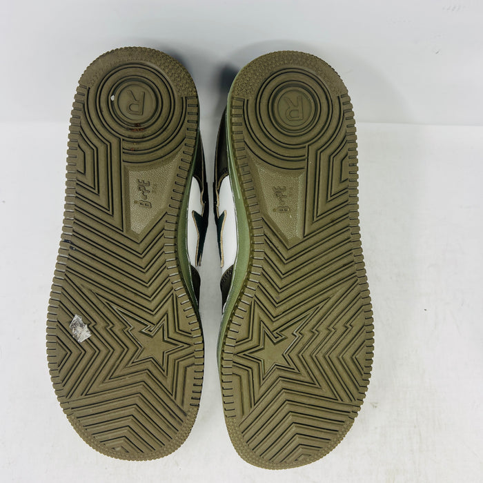 A Bathing Ape Bape Sta FS-001 Low Olive Drab
