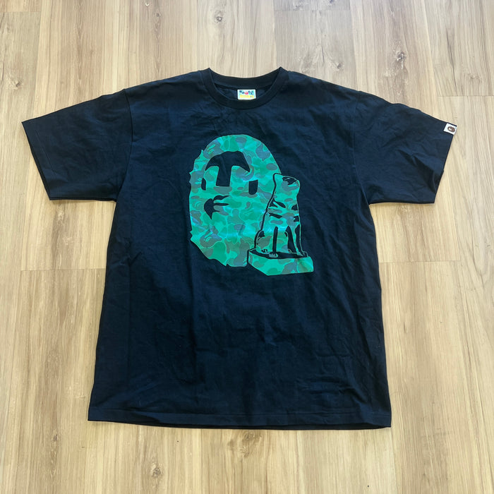 A Bathing Ape Tiger Graphic T-Shirt Black