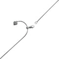 Adjustable Snake Chain in Sterling Silver (24inches and 1.2mm wide)