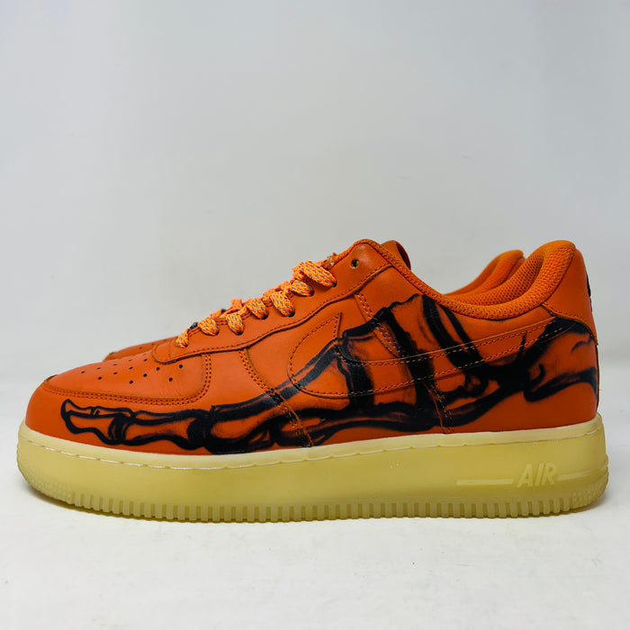 Nike Air Force 1 Low Orange Skeleton Halloween (2020)