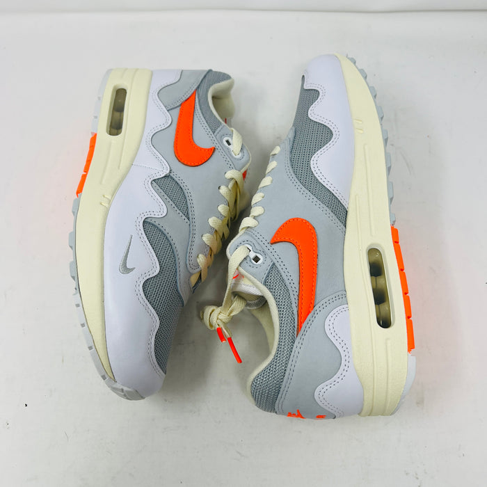 Nike Air Max 1 Patta Waves White Hyper Crimson (With Bracelet)