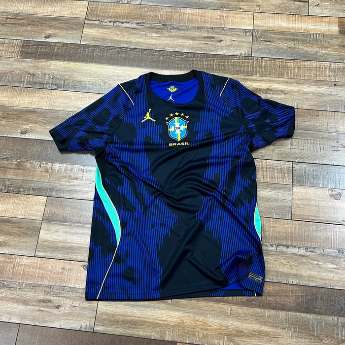 Nike Air Jordan x CBF Brazil Dri-Fit Stadium Away Jersey Old Royal/Black