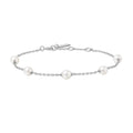 Ania Haie Shell Pearl Bracelet in Sterling Silver