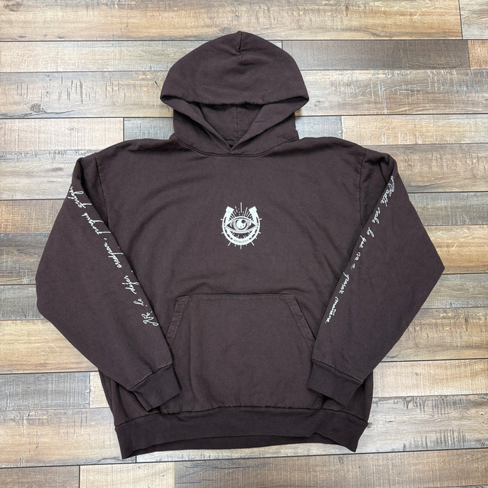Bad Bunny Most Wanted Tour Hoodie Brown