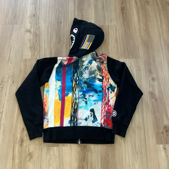 BAPE x Futura Shark Full Zip Hoodie
