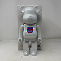 Bearbrick 20th Anniv. 1st Model 400% White Chrome