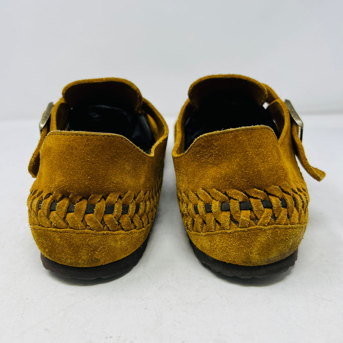 Birkenstock London Braided Shearling Kith Mink