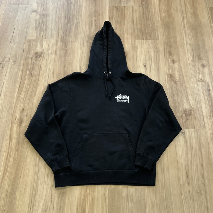 Black Stüssy Los Angeles Chapter Hoodie