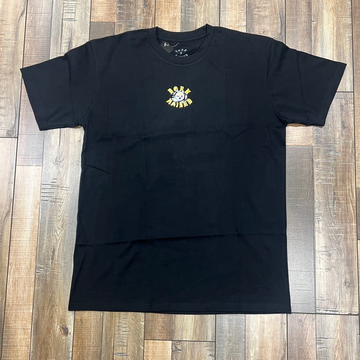 Born x Raised Black Pittsburgh Steelers T-Shirt Black